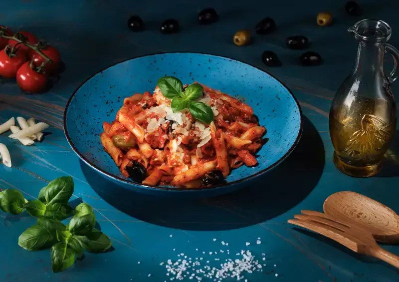 bezlepkove penne rigate bolognese